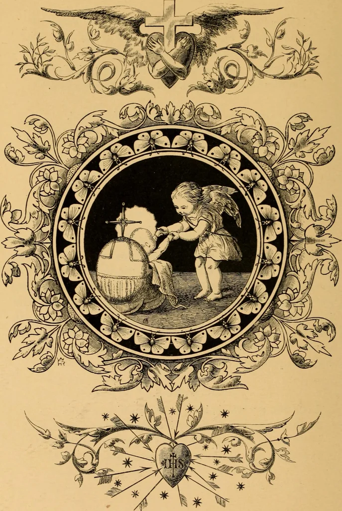 An illustration from Quarles' Emblems, 1800, leaf 239