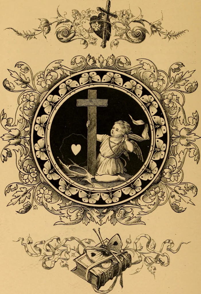 An illustration from Quarles' Emblems, 1800, leaf 251