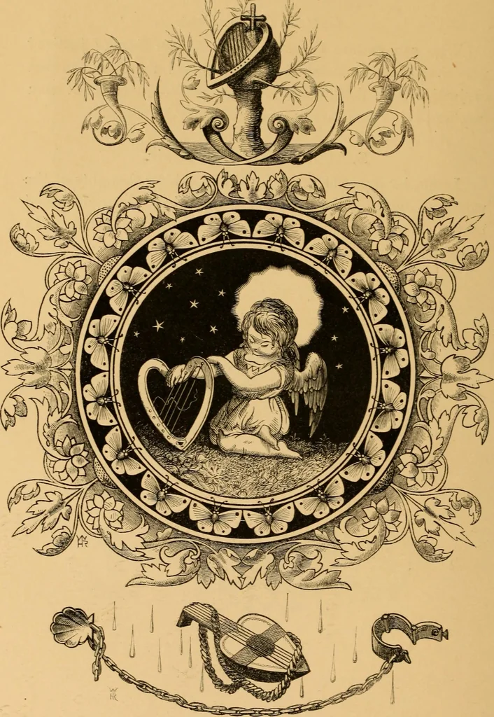An illustration from Quarles' Emblems, 1800, leaf 263