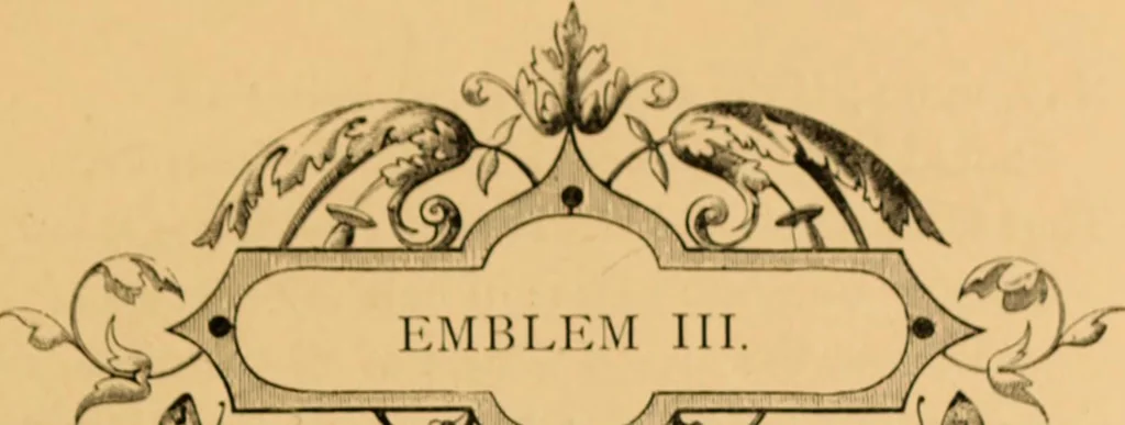 An illustration from Quarles' Emblems, 1800, leaf 278