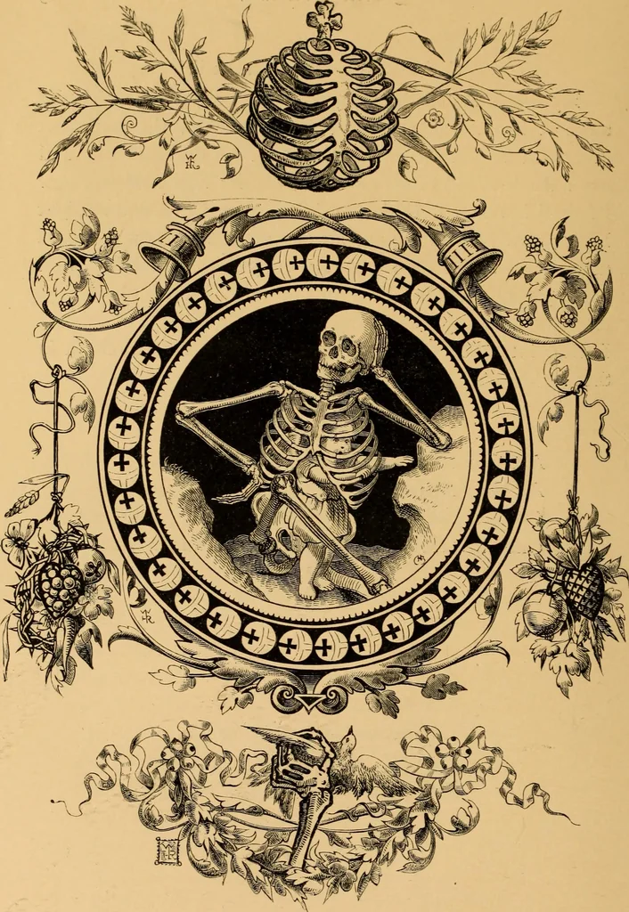 An illustration from Quarles' Emblems, 1800, leaf 297