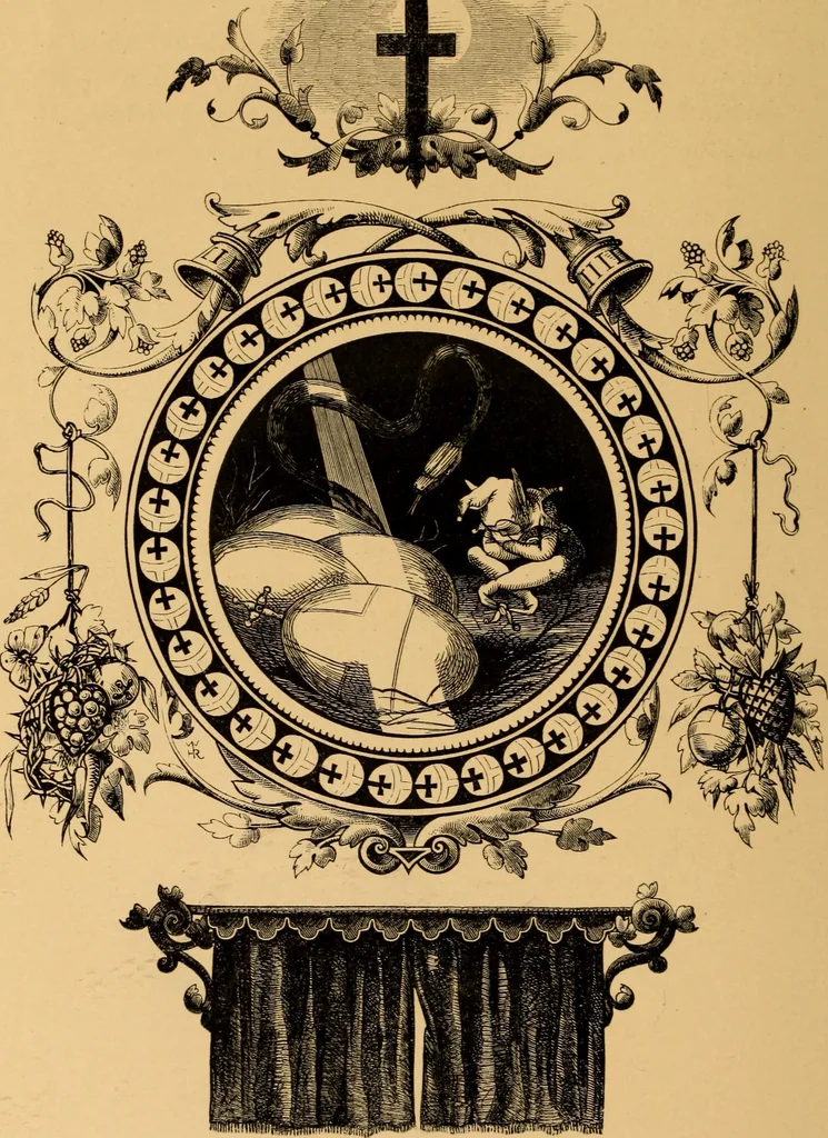 An illustration from Quarles' Emblems, 1800, leaf 313