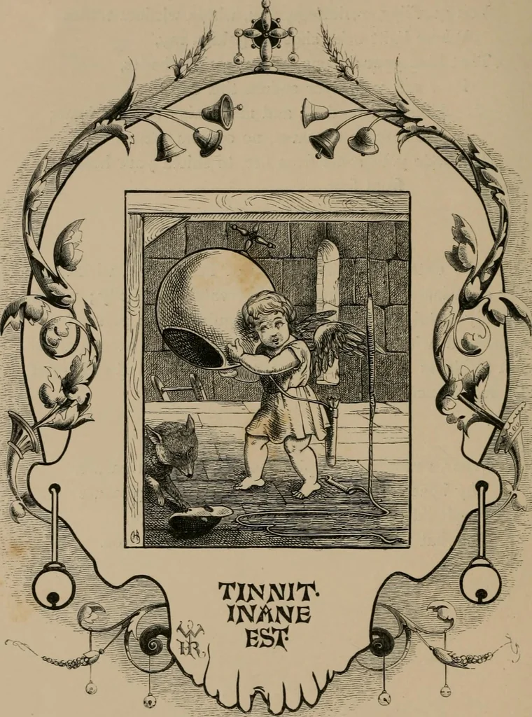 An illustration from Quarles' emblems, 1861, leaf 117