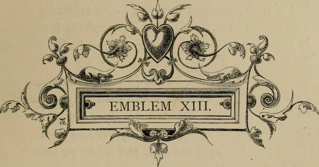 An illustration from Quarles' emblems, 1861, leaf 130