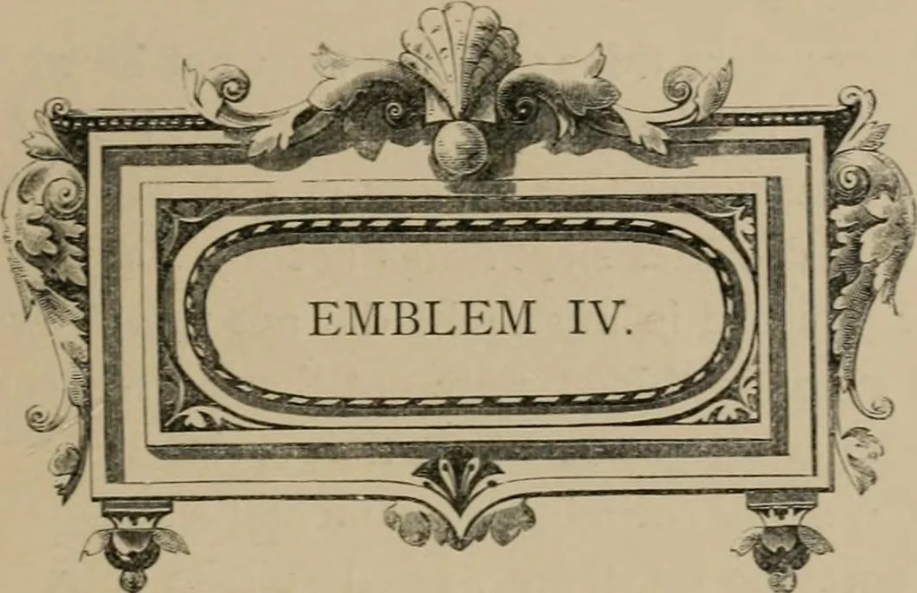 An illustration from Quarles' emblems, 1861, leaf 160