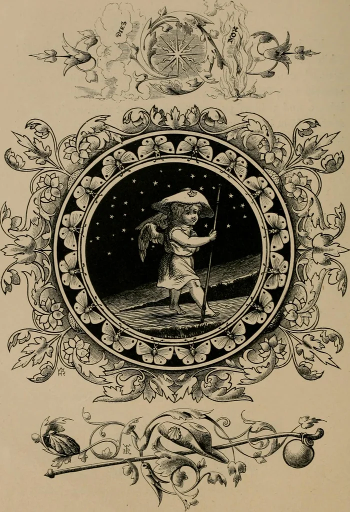 An illustration from Quarles' emblems, 1861, leaf 213