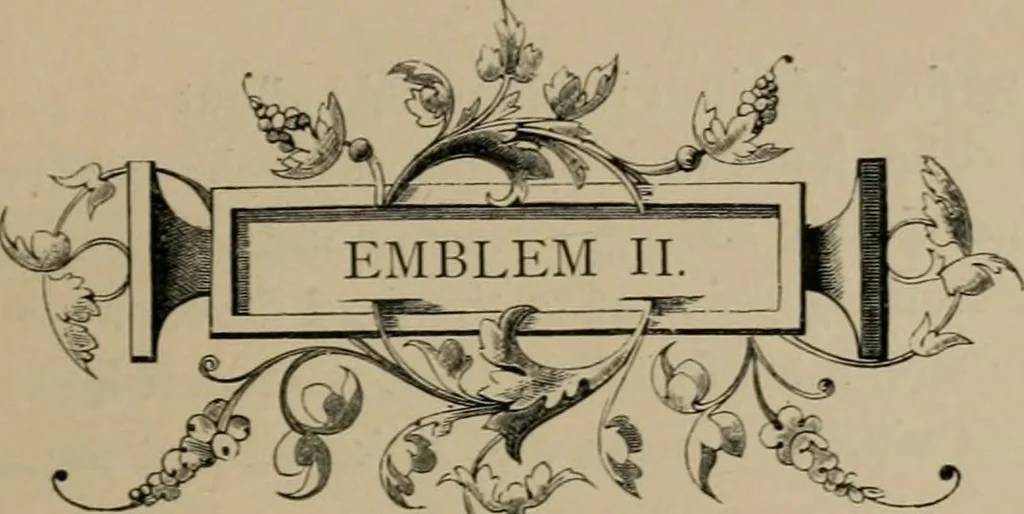 An illustration from Quarles' emblems, 1861, leaf 214