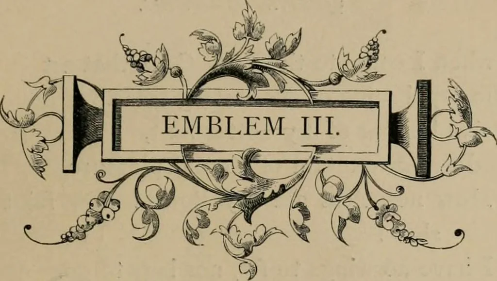 An illustration from Quarles' emblems, 1861, leaf 218