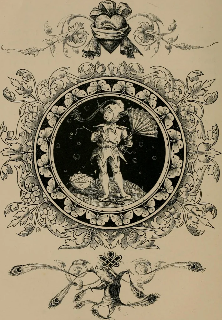 An illustration from Quarles' emblems, 1861, leaf 225