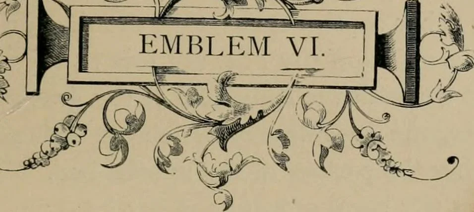 An illustration from Quarles' emblems, 1861, leaf 230