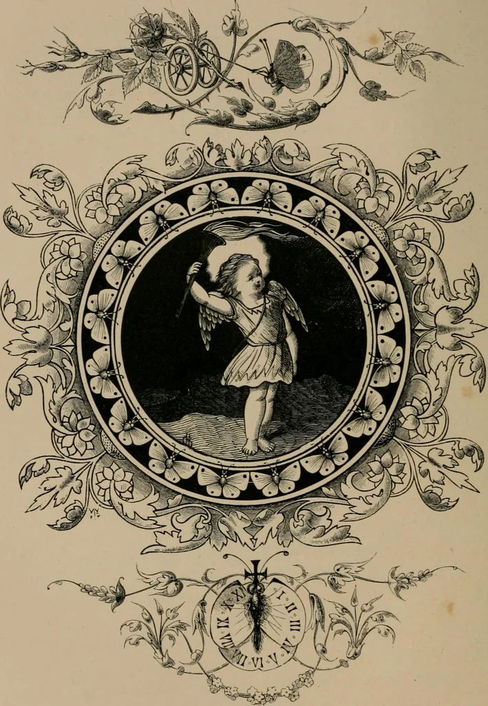 An illustration from Quarles' emblems, 1861, leaf 237