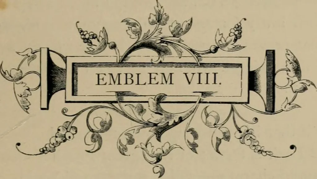 An illustration from Quarles' emblems, 1861, leaf 238