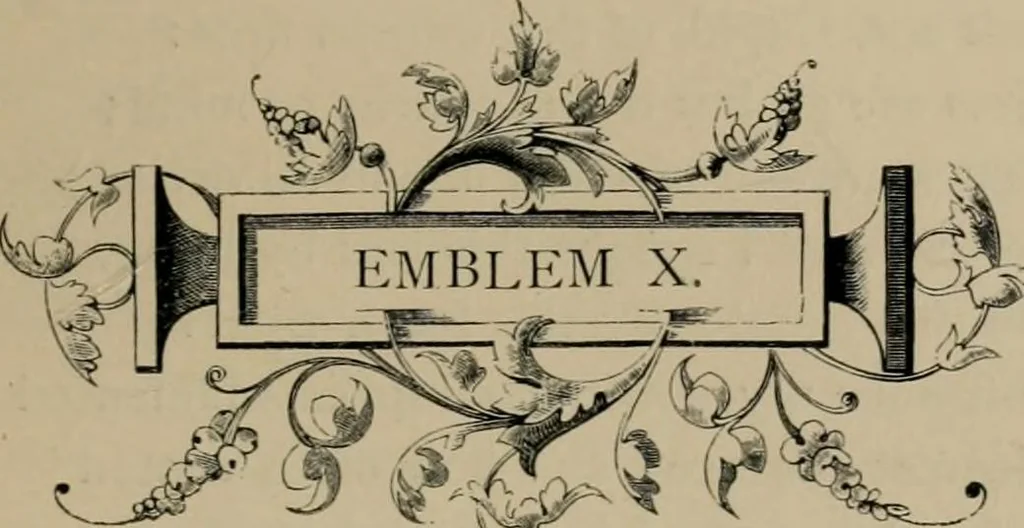 An illustration from Quarles' emblems, 1861, leaf 246