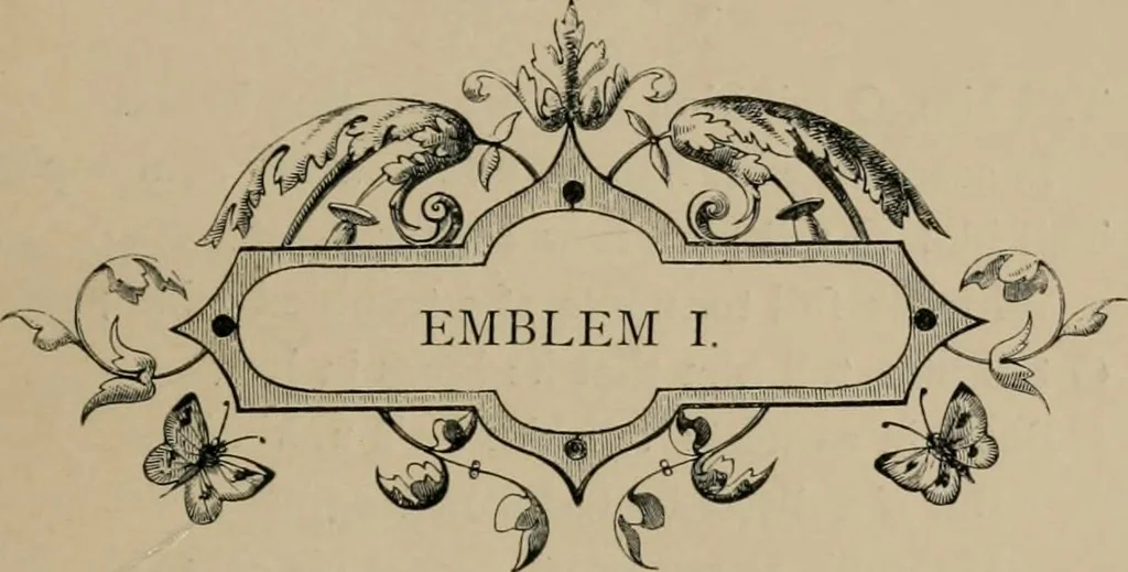 An illustration from Quarles' emblems, 1861, leaf 272