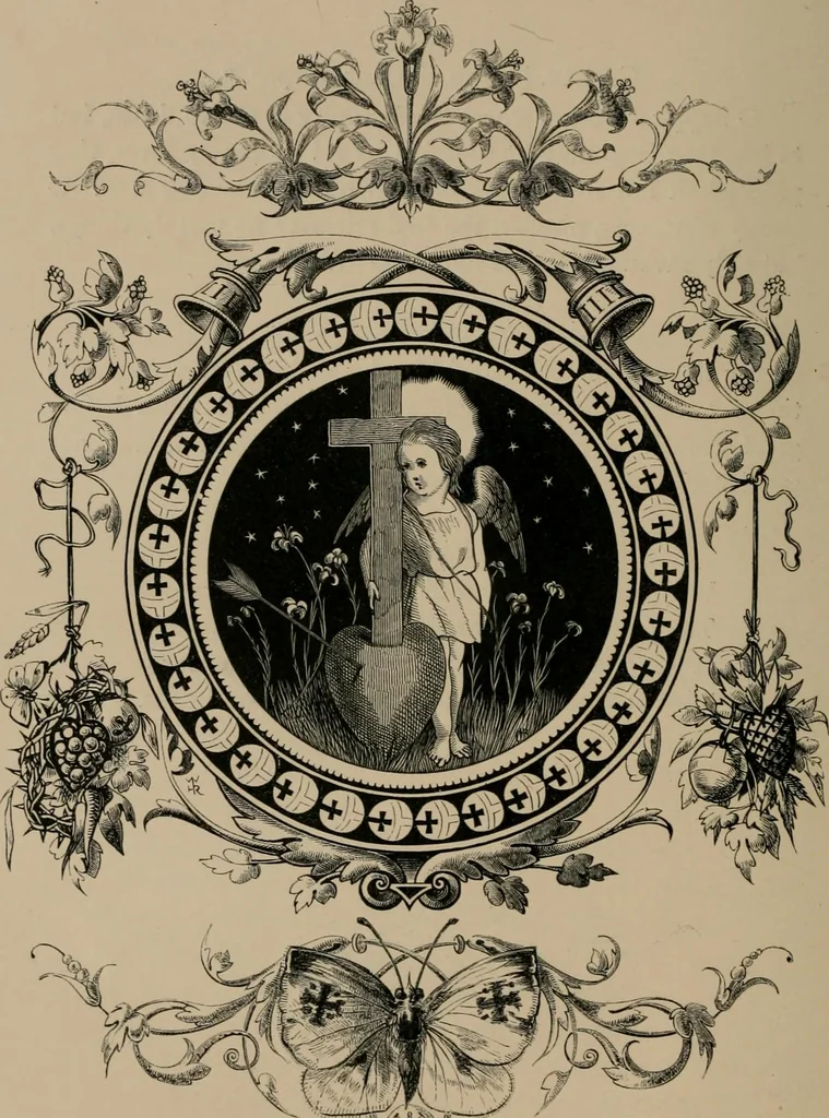 An illustration from Quarles' emblems, 1861, leaf 279