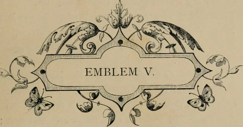 An illustration from Quarles' emblems, 1861, leaf 288
