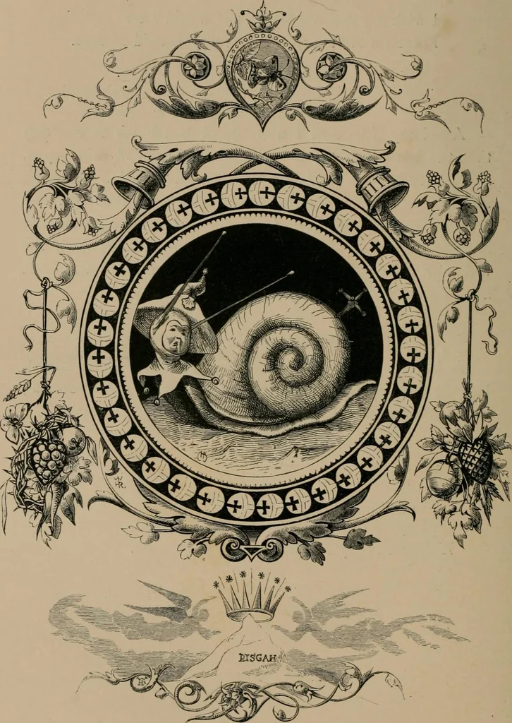 An illustration from Quarles' emblems, 1861, leaf 295
