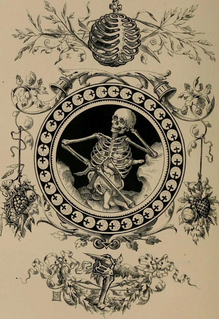 An illustration from Quarles' emblems, 1861, leaf 299