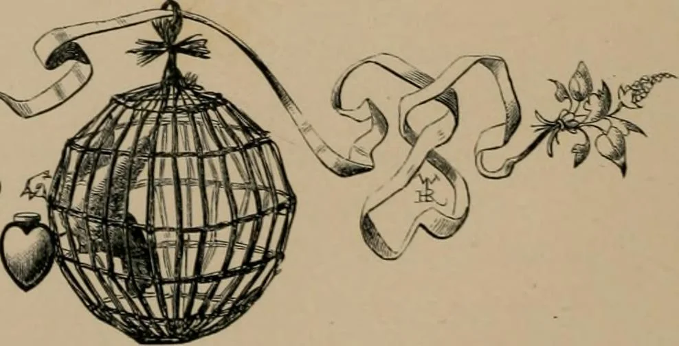 An illustration from Quarles' emblems, 1861, leaf 307