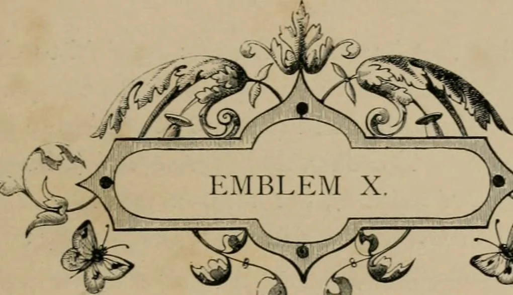 An illustration from Quarles' emblems, 1861, leaf 308