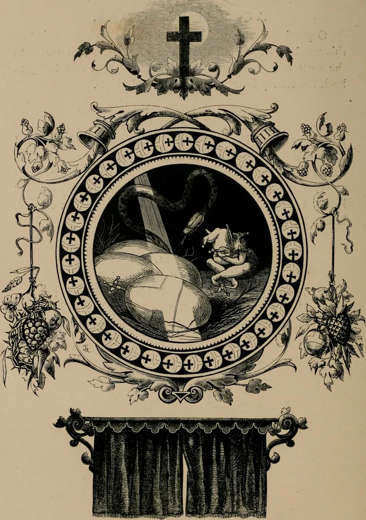 An illustration from Quarles' emblems, 1861, leaf 315