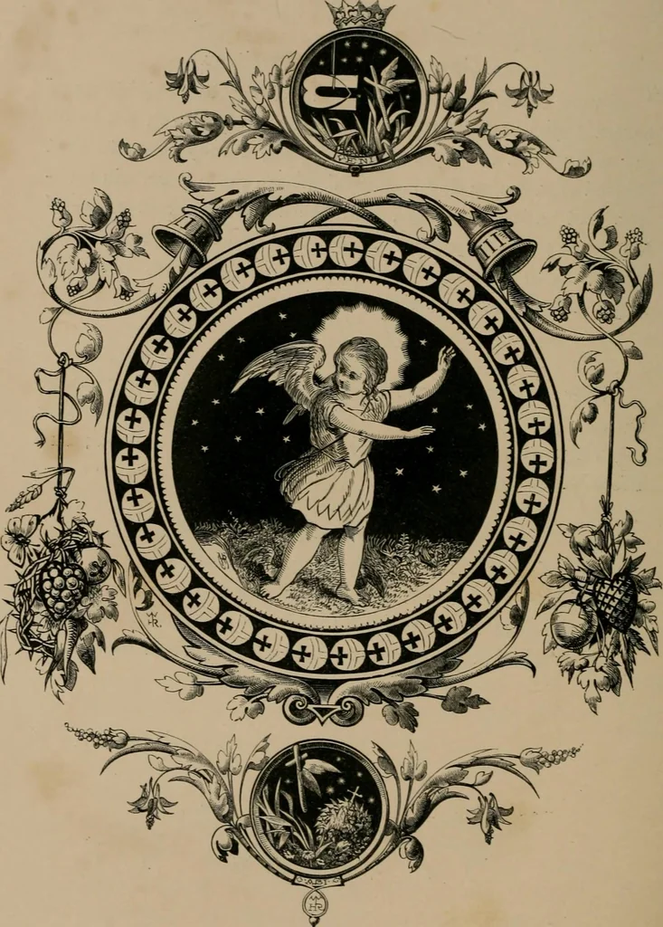 An illustration from Quarles' emblems, 1861, leaf 327