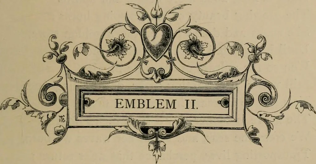 An illustration from Quarles' emblems, 1861, leaf 86