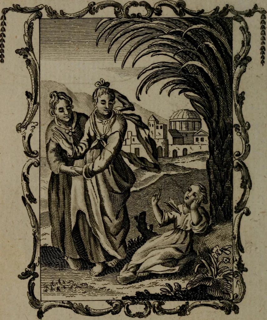 An illustration from Quarles' emblems, divine and moral: together with hieroglyphics of the life of man, 1800, leaf 307