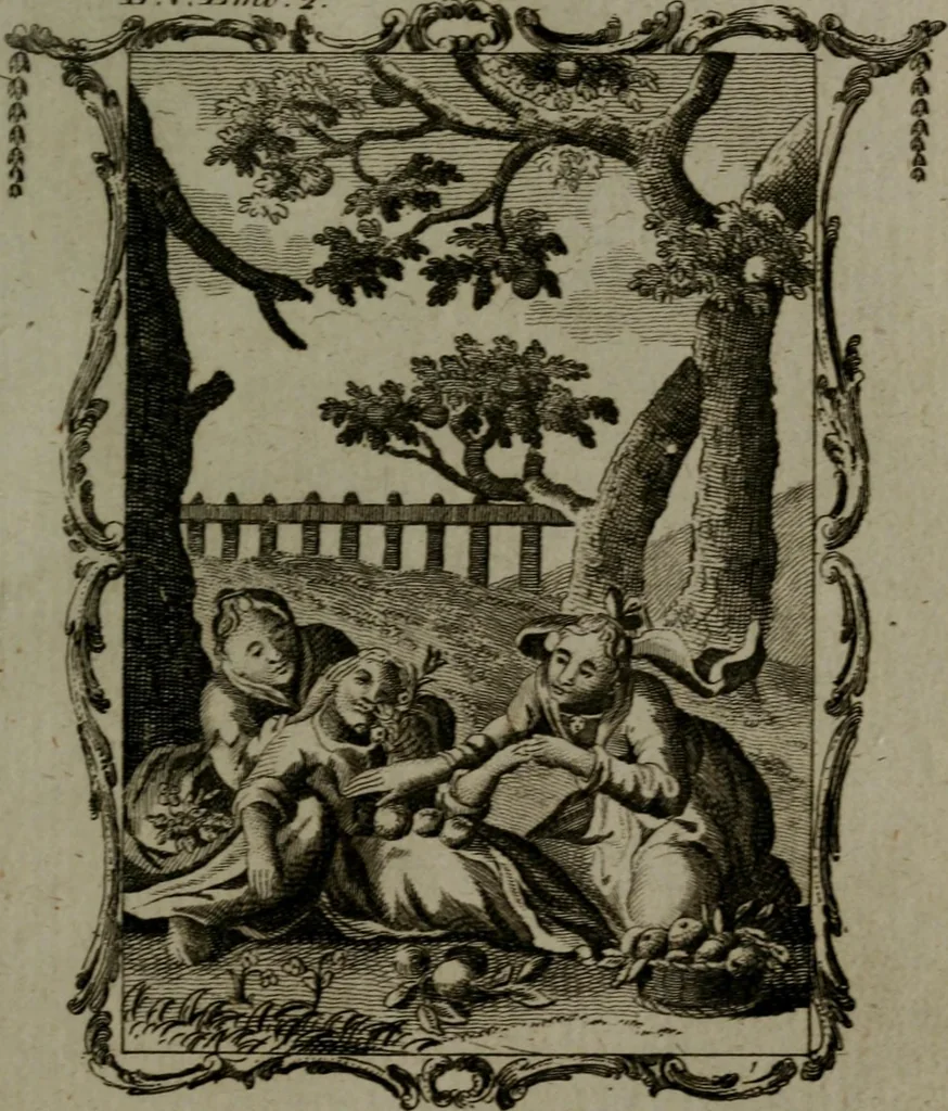 An illustration from Quarles' emblems, divine and moral: together with hieroglyphics of the life of man, 1800, leaf 312