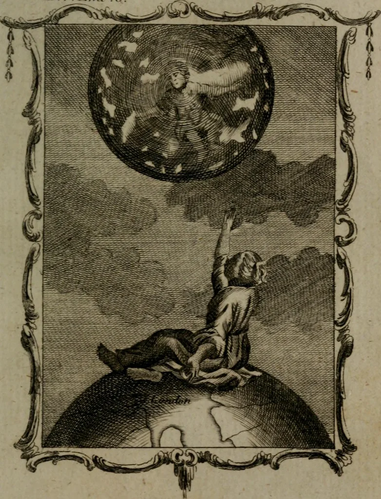 An illustration from Quarles' emblems, divine and moral: together with hieroglyphics of the life of man, 1800, leaf 332
