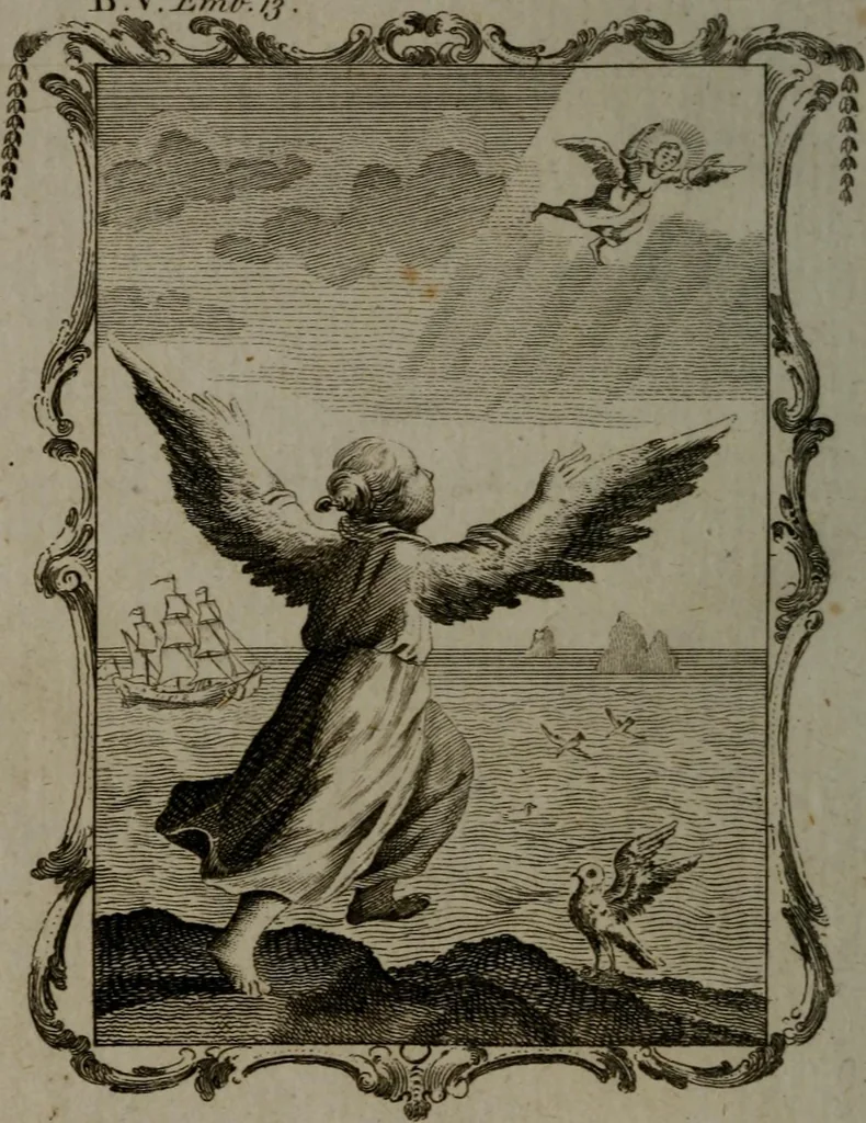 An illustration from Quarles' emblems, divine and moral: together with hieroglyphics of the life of man, 1800, leaf 367