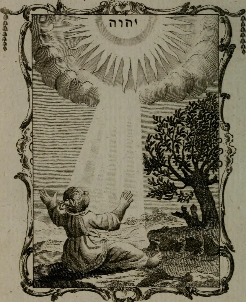An illustration from Quarles' emblems, divine and moral: together with hieroglyphics of the life of man, 1800, leaf 373