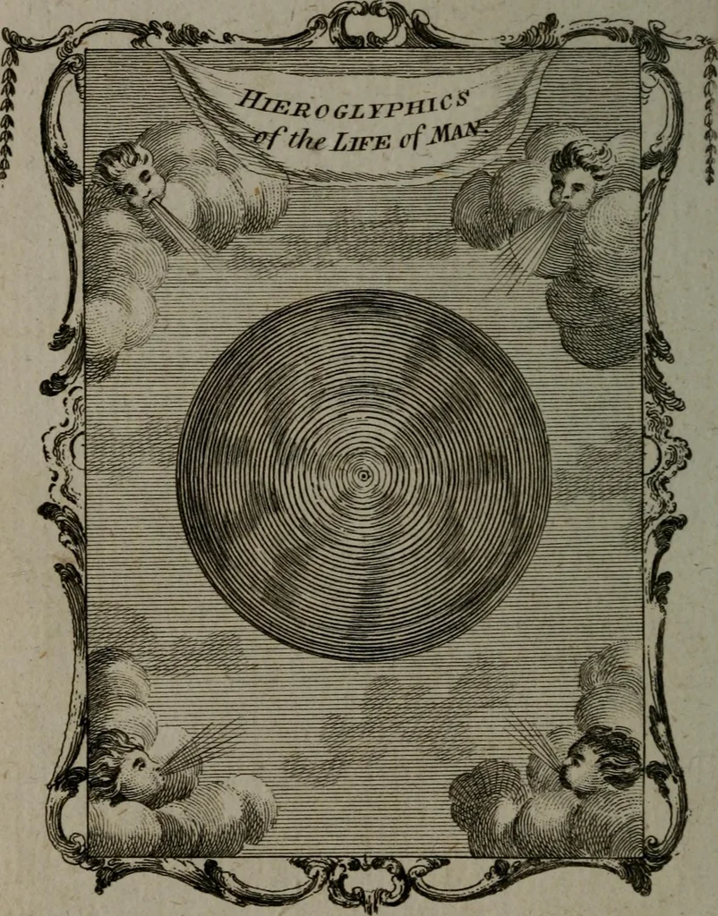 An illustration from Quarles' emblems, divine and moral: together with hieroglyphics of the life of man, 1800, leaf 387