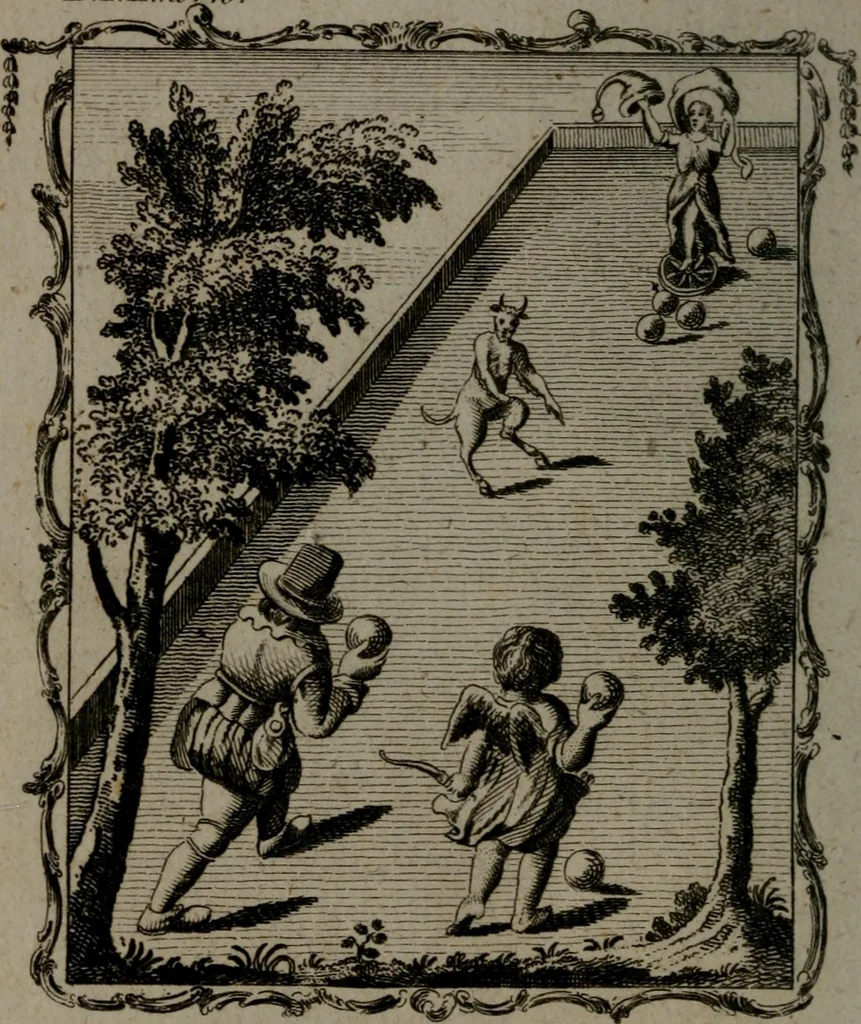 An illustration from Quarles' emblems, divine and moral: together with hieroglyphics of the life of man, 1800, leaf 51
