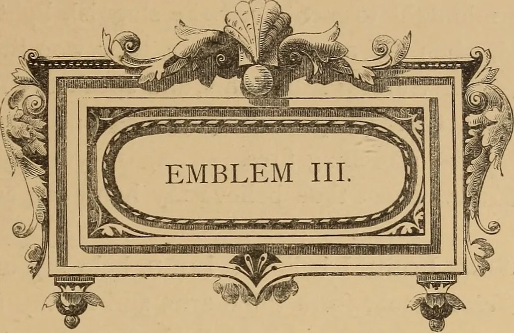 An illustration from Quarles' emblems: illustrated by Charles Bennett and W. Harry Rogers, 1861, leaf 158