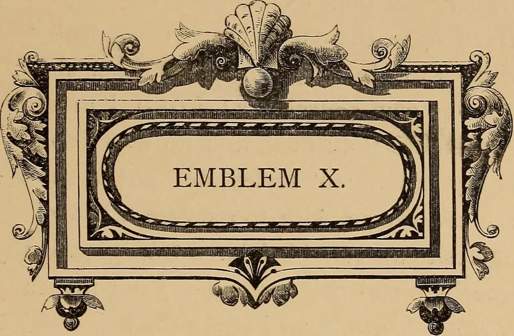An illustration from Quarles' emblems: illustrated by Charles Bennett and W. Harry Rogers, 1861, leaf 186