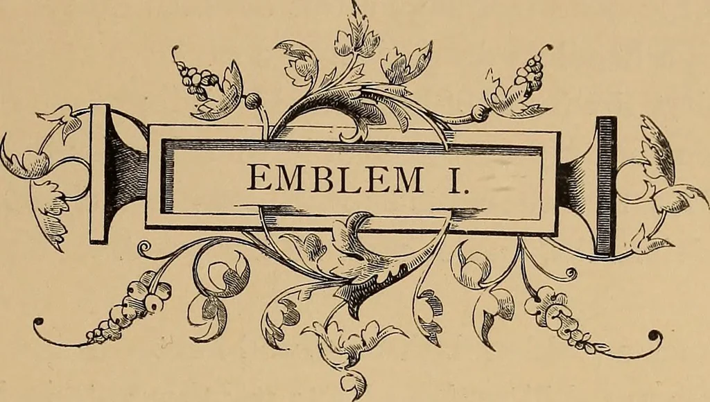An illustration from Quarles' emblems: illustrated by Charles Bennett and W. Harry Rogers, 1861, leaf 212