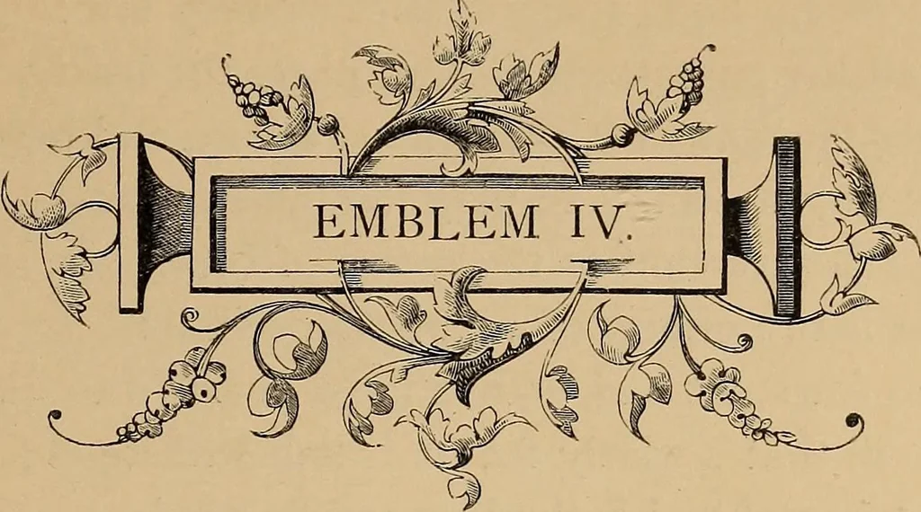 An illustration from Quarles' emblems: illustrated by Charles Bennett and W. Harry Rogers, 1861, leaf 224