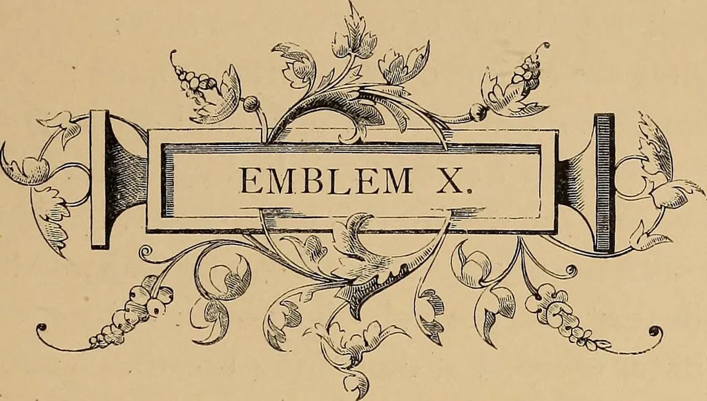 An illustration from Quarles' emblems: illustrated by Charles Bennett and W. Harry Rogers, 1861, leaf 248