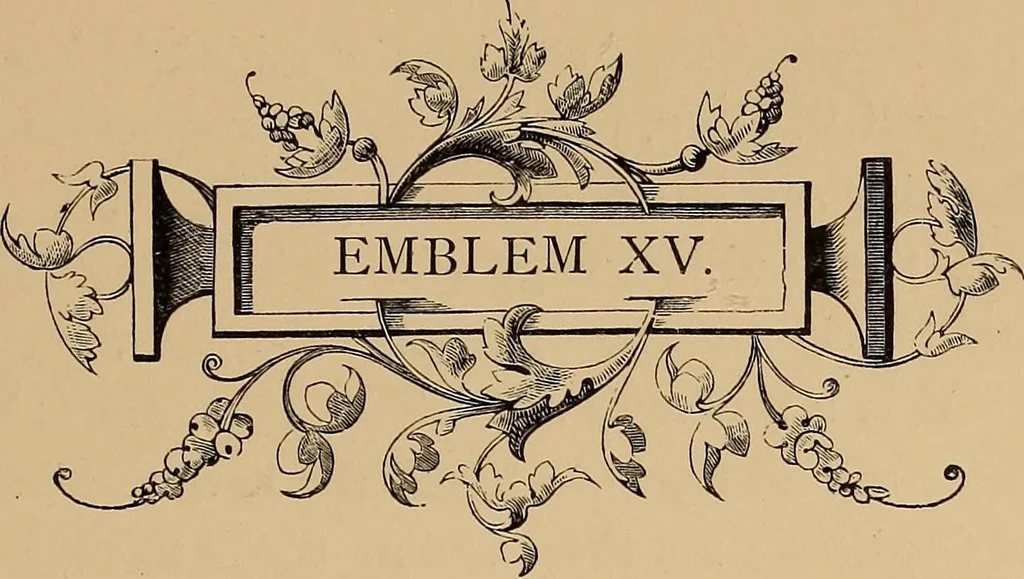 An illustration from Quarles' emblems: illustrated by Charles Bennett and W. Harry Rogers, 1861, leaf 268