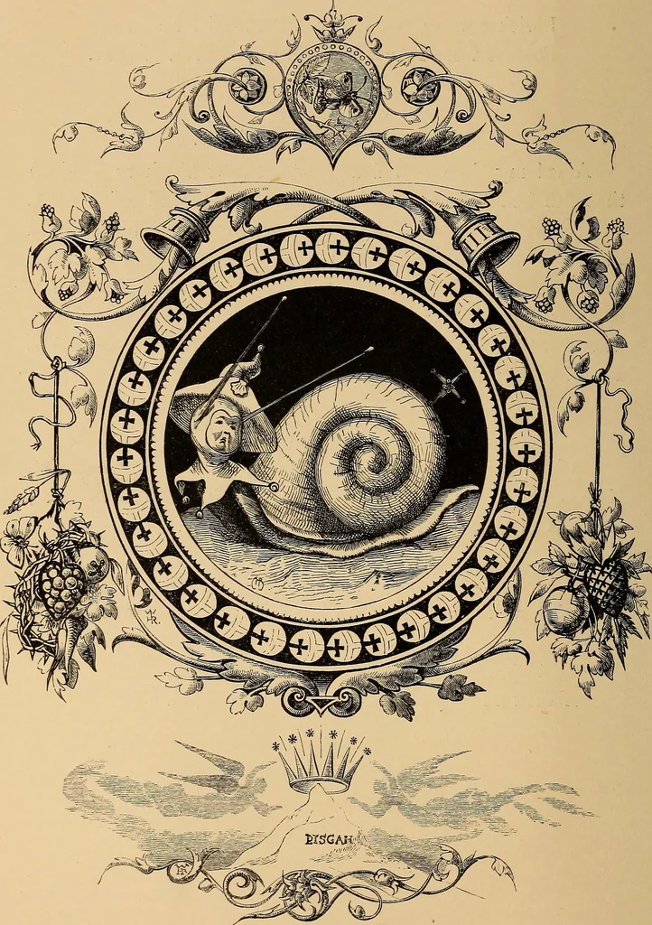 An illustration from Quarles' emblems: illustrated by Charles Bennett and W. Harry Rogers, 1861, leaf 297