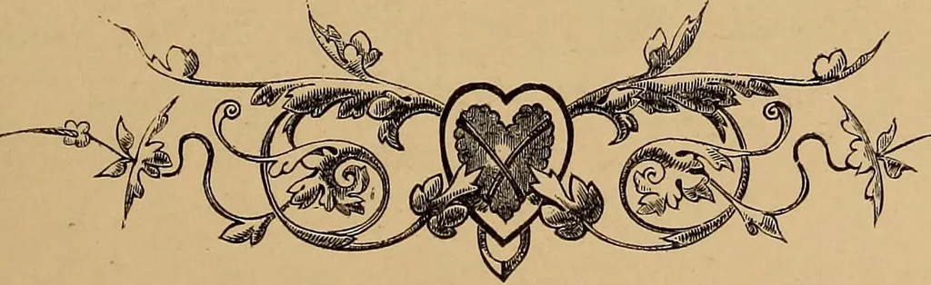 An illustration from Quarles' emblems: illustrated by Charles Bennett and W. Harry Rogers, 1861, leaf 44