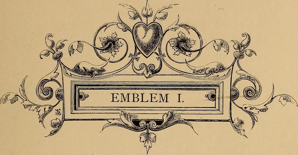 An illustration from Quarles' emblems: illustrated by Charles Bennett and W. Harry Rogers, 1861, leaf 84