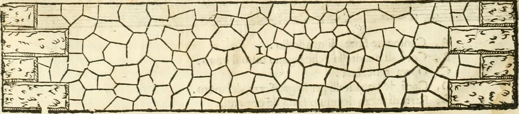 An illustration from I quattro libri dell'architettura di Andrea Palladio : ne' quali, dopò vn breue trattato de' cinque ordini, & di quelli auertimenti, che sono più necesarij nel fabricare : si tratta delle case private, delle vie, de i ponti, delle piazze, de i xisti, & de'tempij, 1616, leaf 15