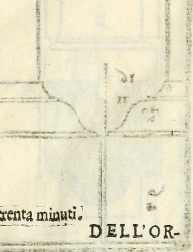 An illustration from I quattro libri dell'architettura di Andrea Palladio : ne' quali, dopò vn breue trattato de' cinque ordini, & di quelli auertimenti, che sono più necesarij nel fabricare : si tratta delle case private, delle vie, de i ponti, delle piazze, de i xisti, & de'tempij, 1616, leaf 29