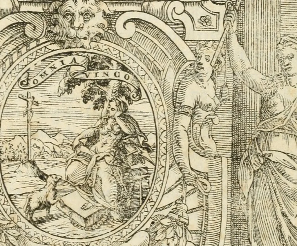 An illustration from I quattro libri dell'architettura di Andrea Palladio : ne' quali, dopò vn breue trattato de' cinque ordini, & di quelli auertimenti, che sono più necesarij nel fabricare : si tratta delle case private, delle vie, de i ponti, delle piazze, de i xisti, & de'tempij, 1616, leaf 4
