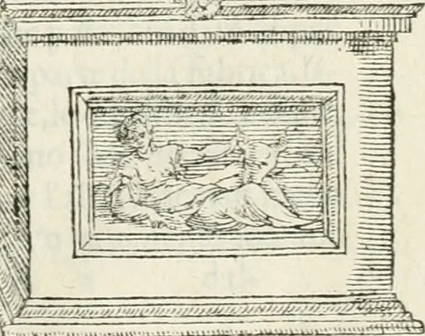An illustration from I quattro libri dell'architettura di Andrea Palladio : ne' quali, dopò vn breue trattato de' cinque ordini, & di quelli auertimenti, che sono più necesarij nel fabricare : si tratta delle case private, delle vie, de i ponti, delle piazze, de i xisti, & de'tempij, 1616, leaf 72