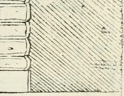 An illustration from I quattro libri dell'architettura di Andrea Palladio : ne' quali, dopò vn breue trattato de' cinque ordini, & di quelli auertimenti, che sono più necesarij nel fabricare : si tratta delle case private, delle vie, de i ponti, delle piazze, de i xisti, & de'tempij, 1616, leaf 86
