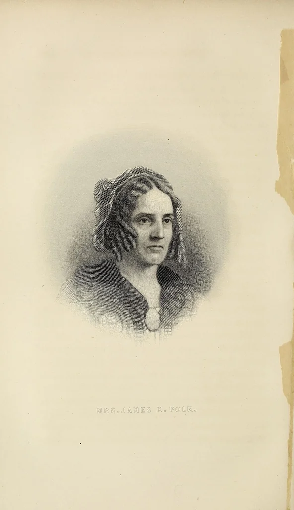 An illustration from The queens of American society, 1867, leaf 236