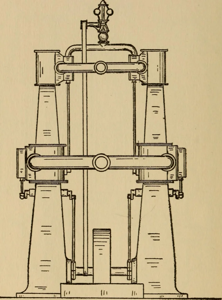 An illustration from Questions and answers on pumps and pumping machinery, 1912, leaf 109